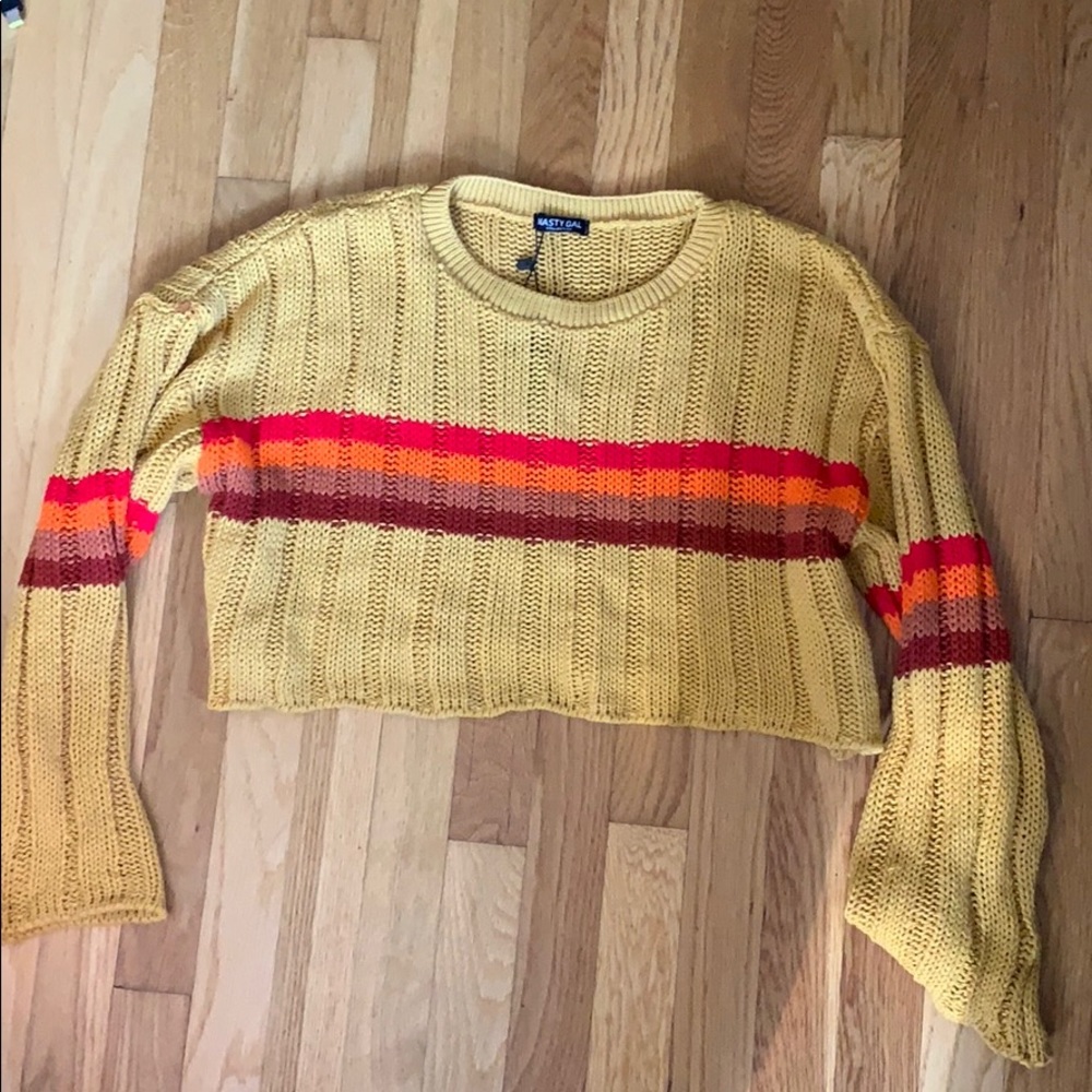 Nasty gal cropped sweater